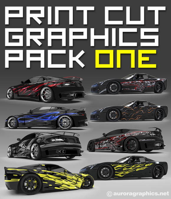 Print Cut Graphics are Aurora Graphics specialty! We provide huge high resolution graphics with supremely accurate Cut Contours. All of our images are built for wide format printing and are guaranteed to be the best you can find in the industry, or we will fix it and make it the best!