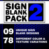 Aurora Graphics offers a wide variety of Sign Blanks that are fully customizable to suit your advertising needs. Custom signs are the way to go when you are creating vehicle wraps and print cut graphics. Each Custom Signage Image comes with a Cut Contour, CutContour for easy output on wide format printing and cutting!