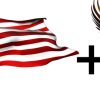 American Flag and Screaming Eagle
