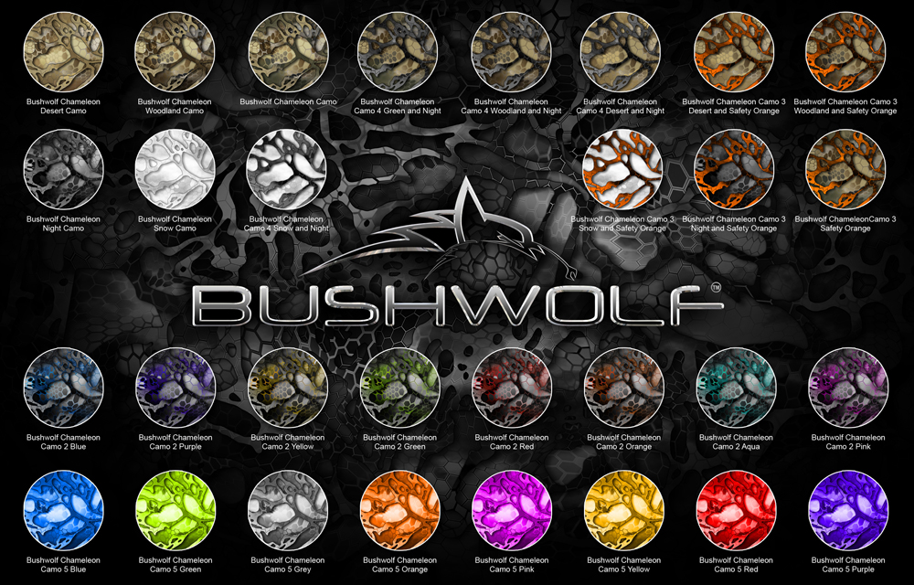 Bushwolf Chameleon Camo (Gen 2) Poster