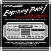 Aurora Graphics Engraving Pack, is designed for use with lasers and routers to create signage, carvings, molds for vacuum forming and epoxy pouring.