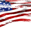 American Flag In The Wind Ripped