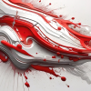 Paint Splatter Abstract