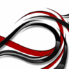 Assassin 2 Red is a high-impact digital graphic designed for versatile use across custom automotive and motorsport themes. Featuring a dynamic composition of sharp, interwoven ribbon-like forms, this design delivers motion, aggression, and clean symmetry in one sleek layout.