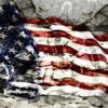 Rocky American Flag is a bold patriotic digital artwork that combines the timeless symbolism of the American flag with the rugged character of natural stone. The stars and stripes appear to flow across a weathered rock surface, creating a dramatic blend of movement, texture, and depth. Cracked stone details and distressed finishes give the artwork a worn, authentic appearance while preserving the recognizable beauty of the flag. This unique combination of patriotic imagery and rugged textures creates a powerful design that immediately captures attention and adds character to any project.